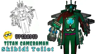 How to Draw Upgraded Titan Cameraman | Skibidi Toilet | Easy Drawing Tutorial