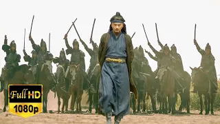 [Kung Fu Movie] A 60-year-old Kung Fu master overturned an entire cavalry battalion by himself!