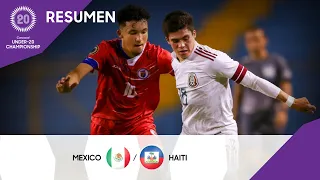 Campeonato Sub-20 de la Concacaf 2022 | Resumen | México vs Haití