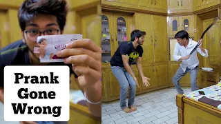 Pranking My ANGRY DAD Gone Wrong // (epic reaction) // Prank In India