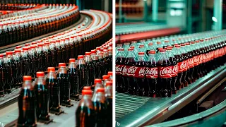 How Coca-Cola is made in a factory. Coca-Cola production process - Food Factory