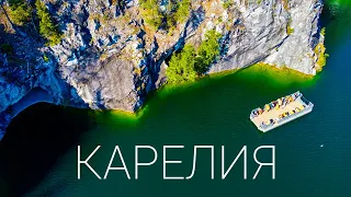 Карелия аэросъёмка / Karelia drone footage [4k] dji mini 2