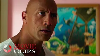 Baywatch (2017) Mitch little girl badroom fight scene movie clips