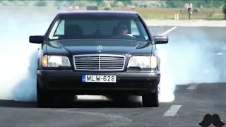 Mercedes S600 V12 Biturbo 0-270 km/h burnout KO860