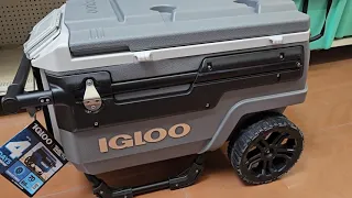 Igloo 70 Qt Premium Trailmate Wheeled Rolling Cooler