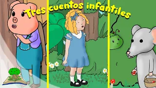 Los tres cerditos | Ricitos de oro | El León y el Ratón | Cuentos para niños