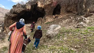 From Fields to Cave: A Day of Adventure for Single Mom's Family