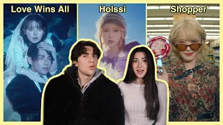 IU CATCHUP!! 'Love wins all', '홀씨(Holssi)' & 'Shopper' MV REACTION!!