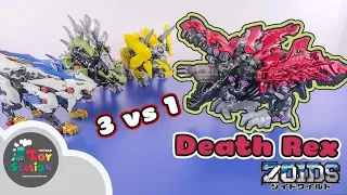 ZW12 ZOIDS khủng long bạo chúa siêu khủng có thể 1 VS 3 ToyStation 368