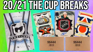 10 CASES !! 2020-21 Upper Deck The Cup Hockey Breaks !!