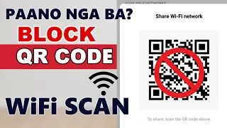 How to Block QR code from WiFi Network Scan?