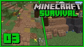Minecraft - jak zrobić nowe błoto, ładne drogi i detale | Minecraft 1.19 Survivalowy Poradnik 03