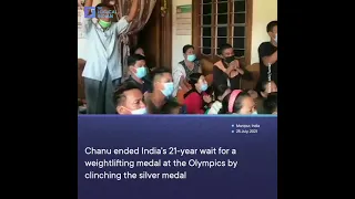 Weightlifter Mirabai Chanu Bags Silver At Olympics, Family In Manipur Bursts Into Celebrations