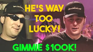 Hellmuth RAGE QUITS after going broke TWICE! #poker