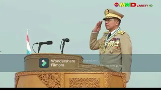 76th Armed Forces Day Tribute Myanmar