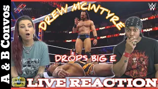 The Usos Spark Tension and face Drew & Big E in a Match - LIVE REACTION | Monday Night Raw 10/11/21