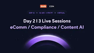 DudaCon 2023 Day 2: Transactions sites, Compliance into Opportunity, AI and Content Creation