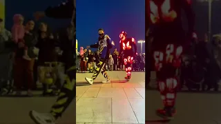 TikTok Street dancing with predator