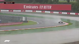 F1 2020 Turkey Giovinazzi Crashes Way To Grid
