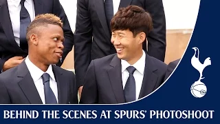 Behind The Scenes At Spurs' Photoshoot