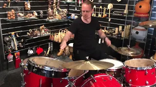 Drum Limousine GongTom 18" Demonstration by Jesper Thomsen