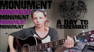 A Day To Remember - Monument | Acoustic Cover