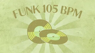 Funk Drum Backing Track 105 BPM