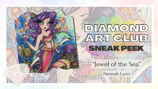 DAC Sneak Peek! "Jewel of the Sea" by artist Hannah Lynn - 4 ABs and 1 Fairy Dust Color 🤩