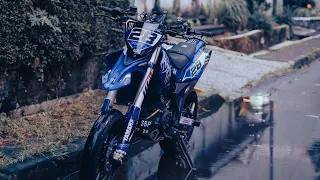 REVIEW MODIFIKASI WR155 SUPERMOTO 🔥 SEHARGA MOTORNYA!