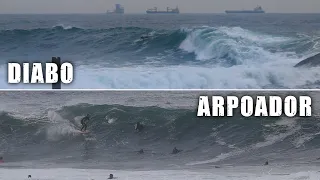 Diabo e Arpoador em dia de ondas grandes - Vlog SURFE TV 137 #Arpoador #PraiaDoDiabo