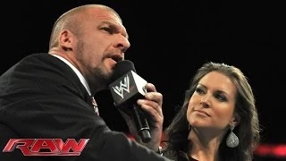 Stephanie McMahon strips Daniel Bryan of the WWE World Heavyweight Title: Raw, June 9, 2014