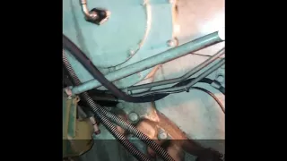 Class 57 EMD 645 engine start and slow motion rocker gear