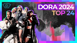 🇭🇷 Dora 2024: Top 24 (After Semi-Finals) | Eurovision 2024 (Croatia)