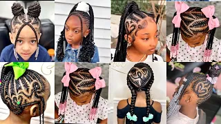 Cute And Fun Braids For Kids 2023 | The Hottest Trends Of 2023 | Hairstyles For Kids/Girls