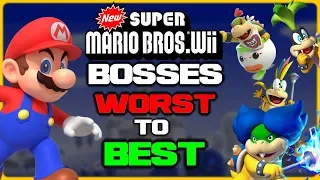 Ranking Every New Super Mario Bros Wii Boss!