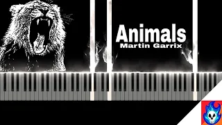 Martin Garrix Animals on piano