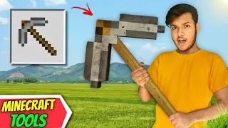 I Made Minecraft Tools To Survive 24 Hours In Jungle