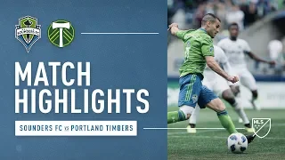 HIGHLIGHTS: Seattle Sounders FC vs Portland Timbers | July 30, 2018