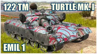 122 TM, Turtle Mk. I & Emil I • WoT Blitz Gameplay