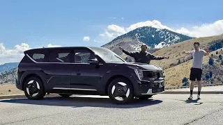 Testing This Electric Family Hauler’s Driver Assistance! Kia EV9 Takes On The Hogback Trials (HDA2)