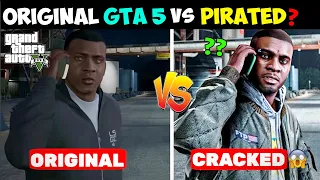 Gta 5 Pirated Vs Original 🔥 | Differences Between Them You Dont Know 🤔