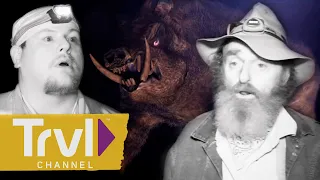 CAPTURED! The Voracious Hogzilla | Mountain Monsters | Travel Channel