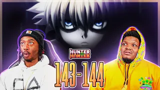 KILLUA NOT PLAYING WITH ILLUMI!! Hunter x Hunter: Season 1 - Episode 143, 144 | Reaction