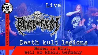 Live REVEL IN FLESH (Death kult legions) 2021 - Baden in Blut, Weil am Rhein, Germany, 24 Jul