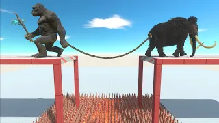 All Mammals of Arbs & Mutant Primates Battle in Tug of war - Animal Revolt Battle Simulator