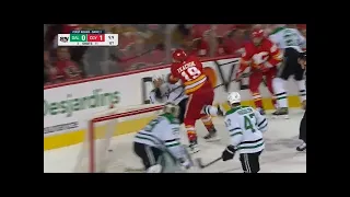 Hits and Fights At The End Of The 1st VS Dallas Stars | Round 1 | Game 1 | 2022 Stanley Cup Playoffs