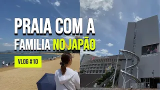 Praia no Japão: Um Fim de Feriado Perfeito Com A Família - Vlog #10