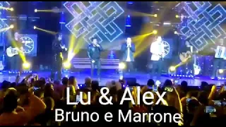 Lu e Alex  part. Bruno e Marrone DVD ao vivo - Uberlandia MG