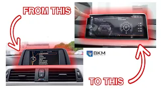 HOW TO | BKM Android Multimedia BMW F30/F31/F32/F33/F34/F36 nachrüsten!