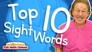 Top 10 SIGHT WORDS! | Jack Hartmann